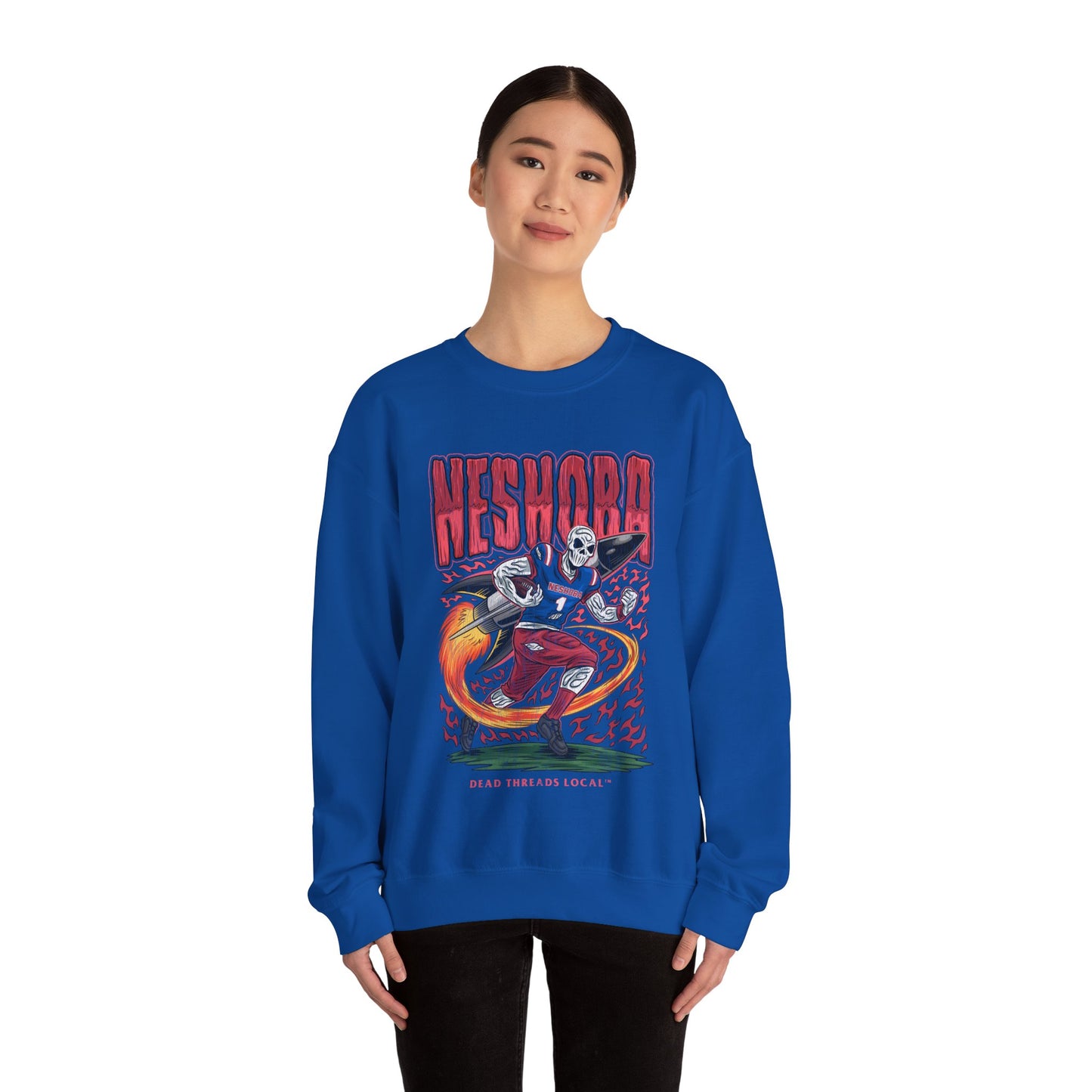 NESHOBA FOOTBALL CREWNECK SWEATSHIRT
