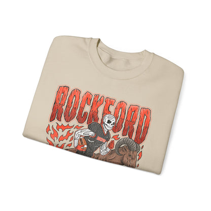 ROCKFORD FOOTBALL CREWNECK SWEATSHIRT