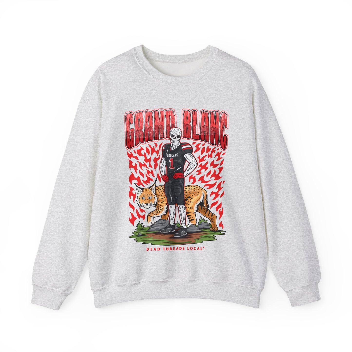 GRAND BLANC FOOTBALL CREWNECK SWEATSHIRT