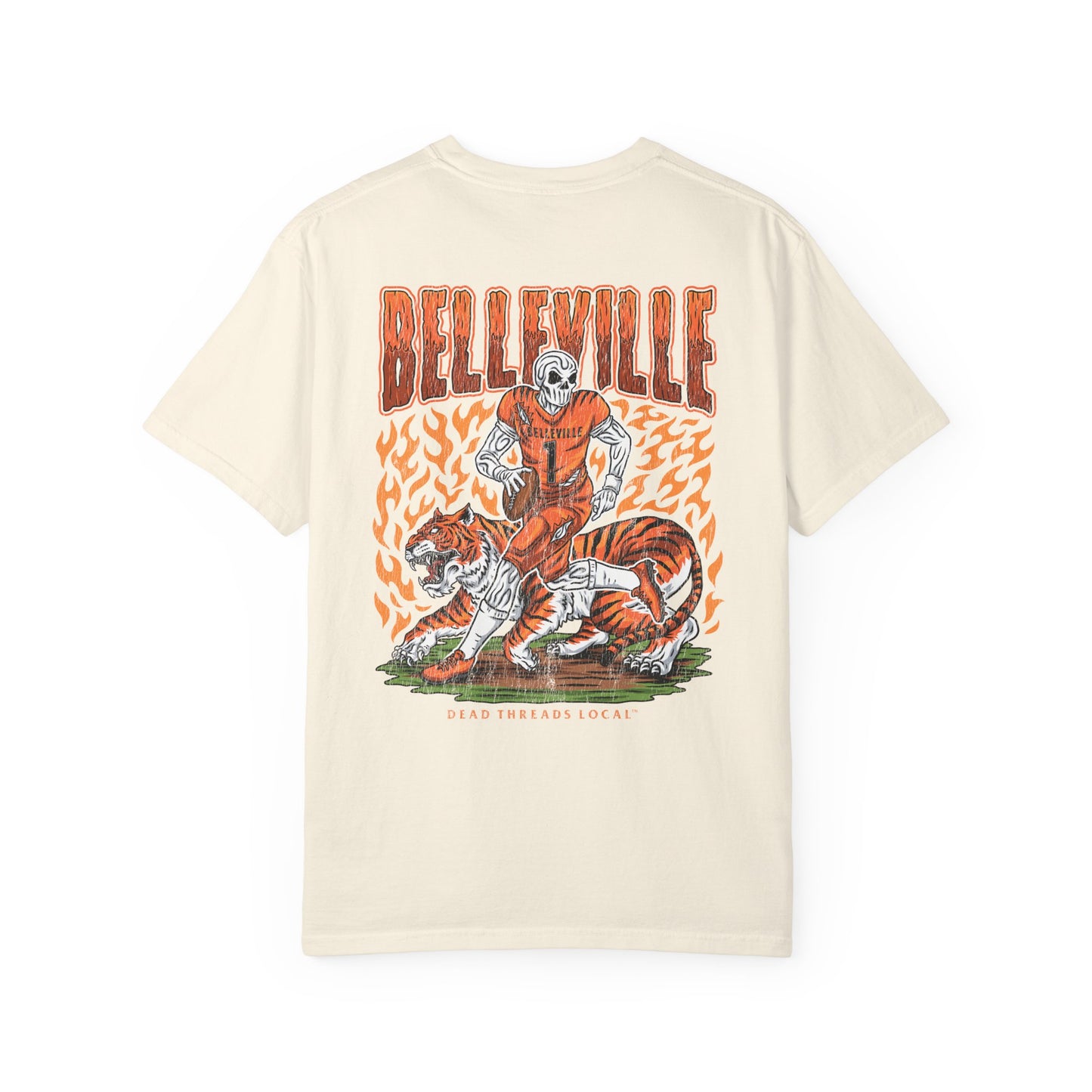 BELLEVILLE FOOTBALL 2 SIDED T-SHIRT