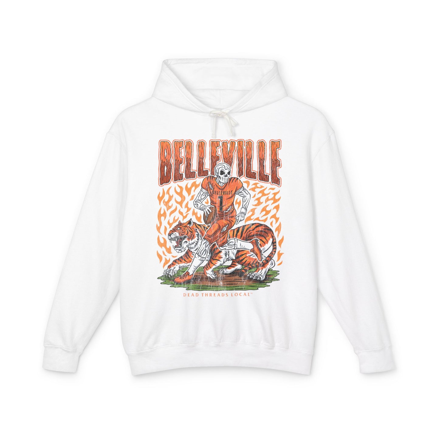 BELLEVILLE FOOTBALL LIGHT HOODY