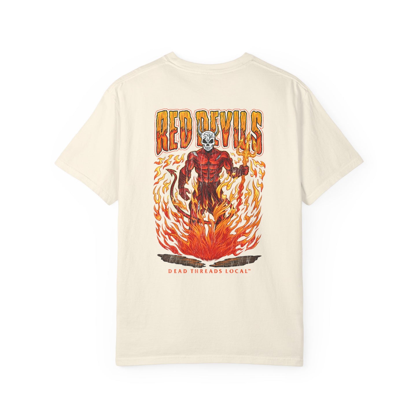 HINSDALE RED DEVILS (CENTRAL) 2 SIDED T-SHIRT