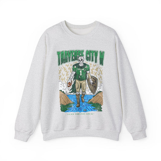 TRAVERSE CITY WEST FOOTBALL CREWNECK SWEATSHIRT