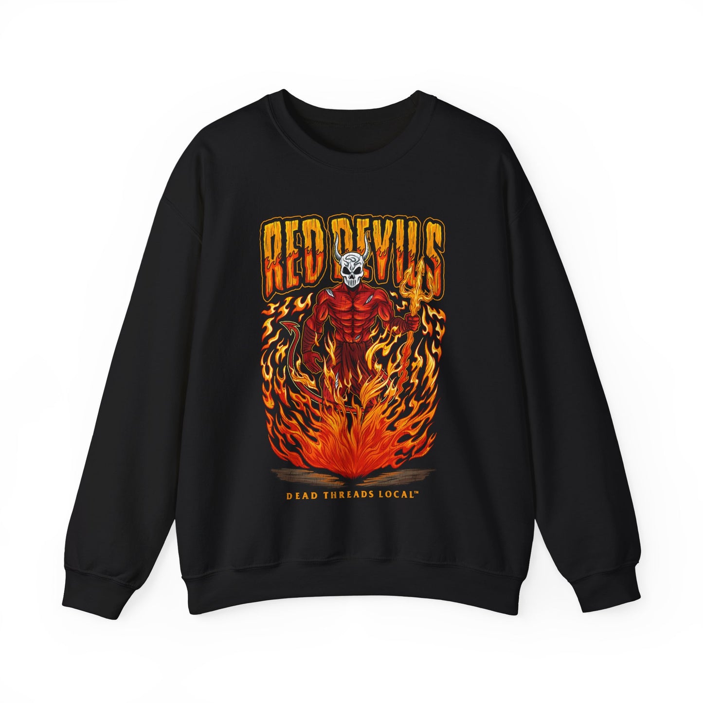 HINSDALE RED DEVILS CREWNECK SWEATSHIRT