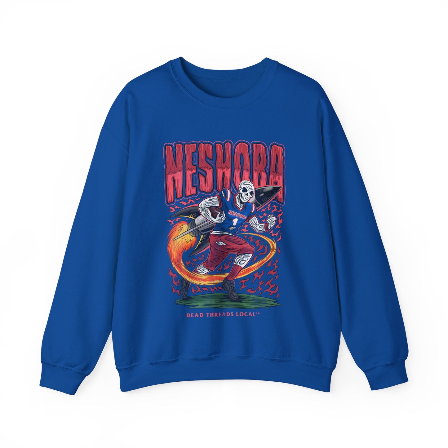 NESHOBA FOOTBALL CREWNECK SWEATSHIRT