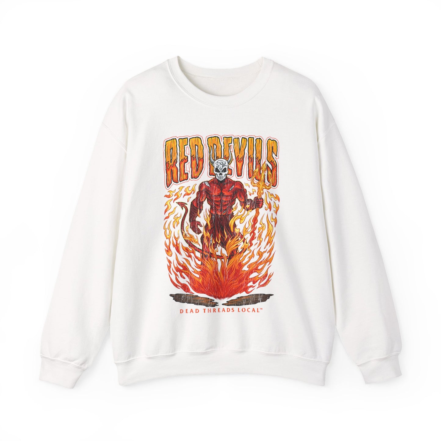 HINSDALE RED DEVILS CREWNECK SWEATSHIRT