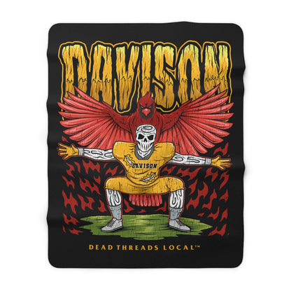 DAVISON FOOTBALL BLANKET