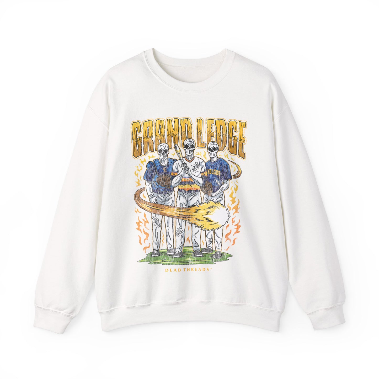 GRAND LEDGE BASEBALL TRIO CREWNECK SWEATSHIRT