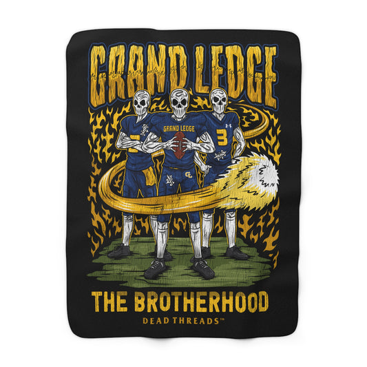 GRAND LEDGE FOOTBALL BLANKET