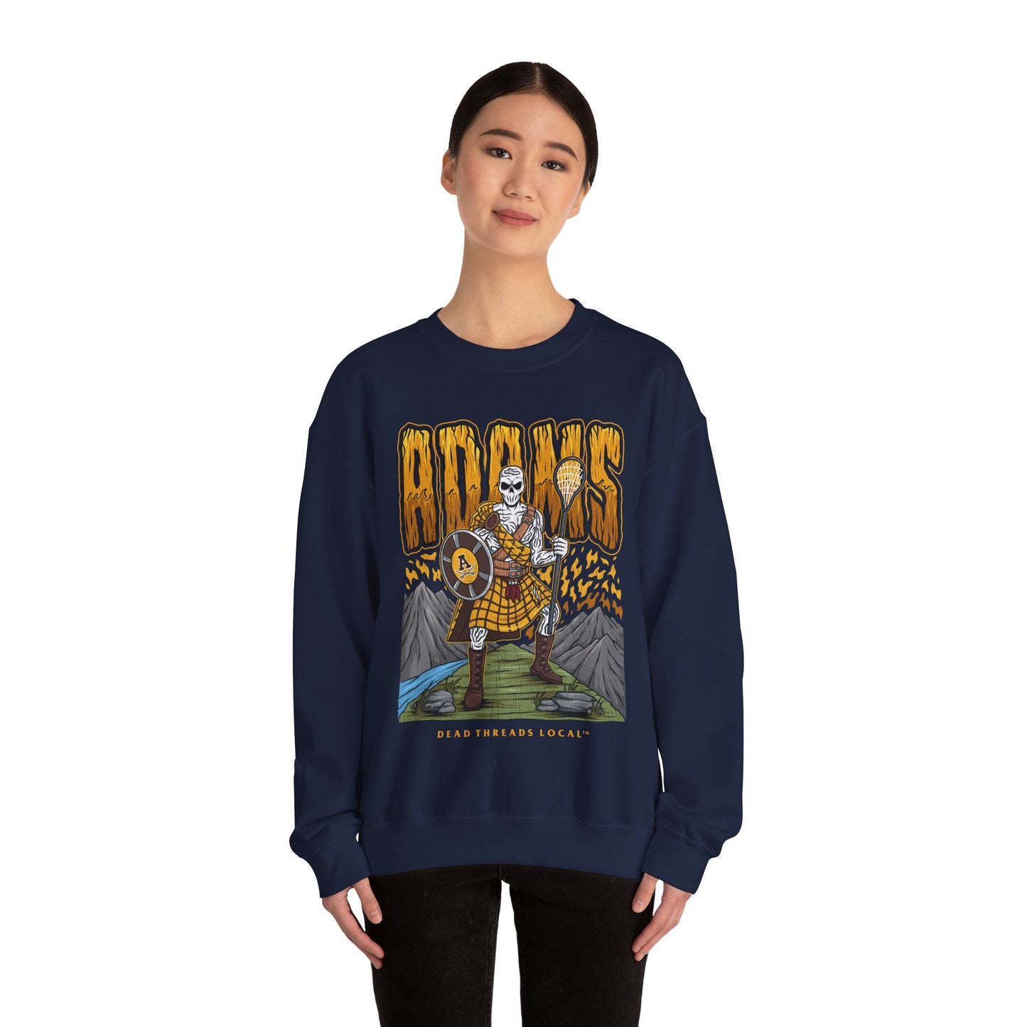 ADAMS LACROSSE CREWNECK SWEATSHIRT