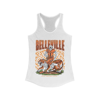 BELLEVILLE FOOTBALL WOMENS RACERBACK TANK