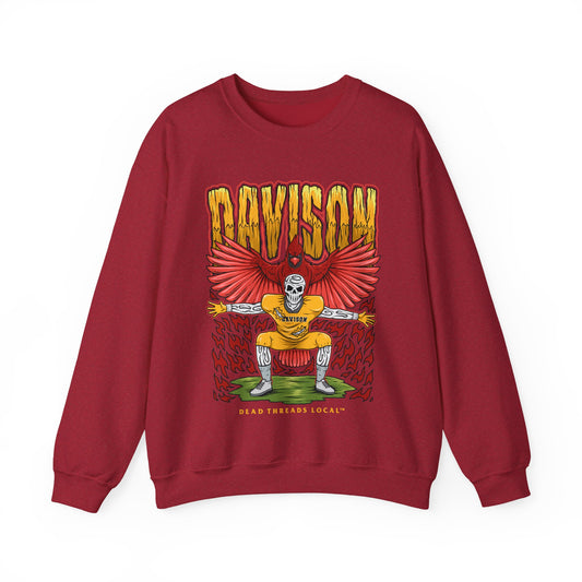 DAVISON FOOTBALL CREWNECK SWEATSHIRT