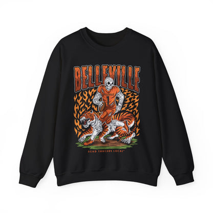 BELLEVILLE FOOTBALL CREWNECK SWEATSHIRT