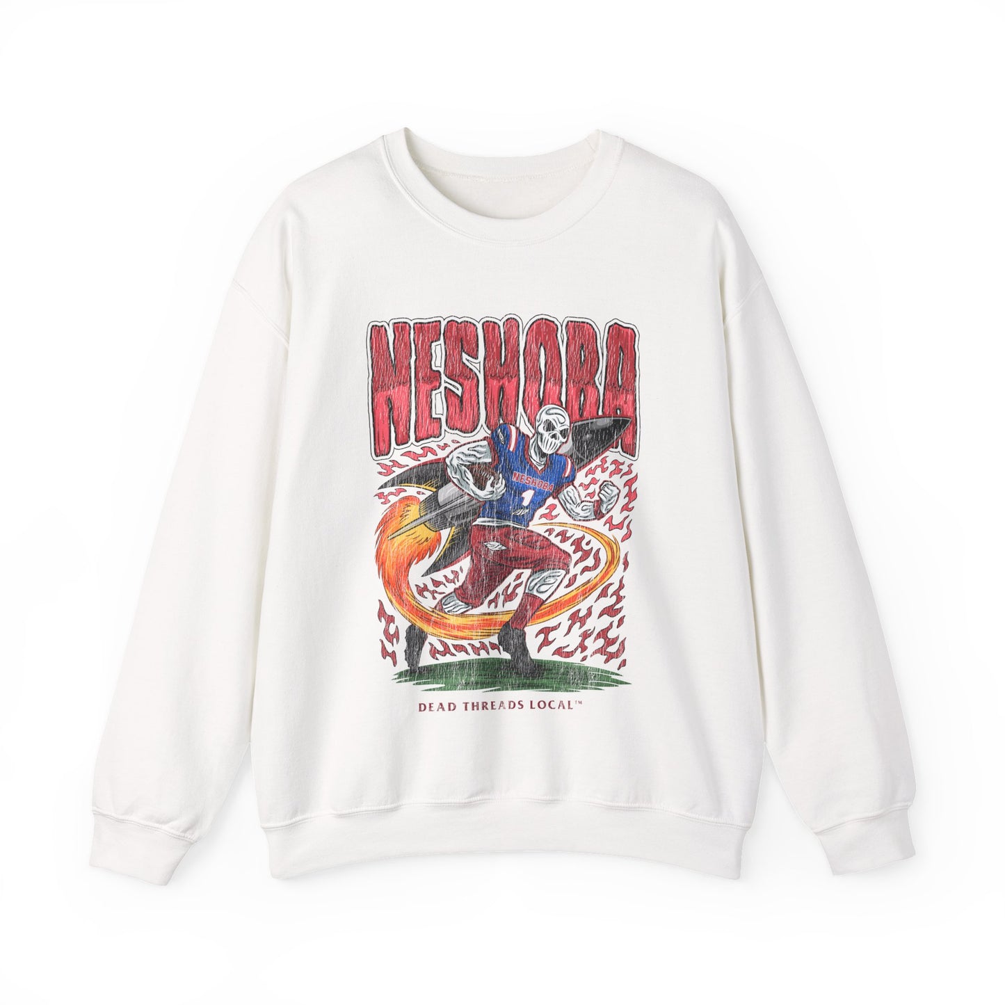 NESHOBA FOOTBALL CREWNECK SWEATSHIRT