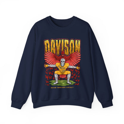DAVISON FOOTBALL CREWNECK SWEATSHIRT