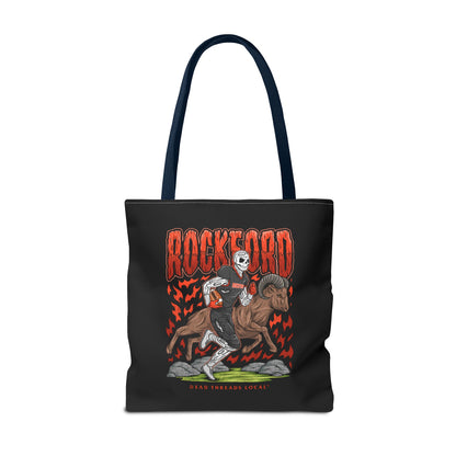 ROCKFORD FOOTBALL 2-SIDED TOTE BAG