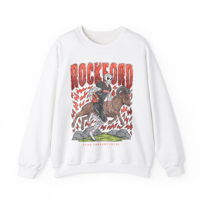 ROCKFORD FOOTBALL CREWNECK SWEATSHIRT