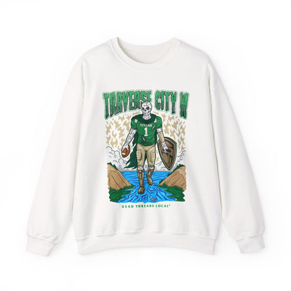 TRAVERSE CITY WEST FOOTBALL CREWNECK SWEATSHIRT