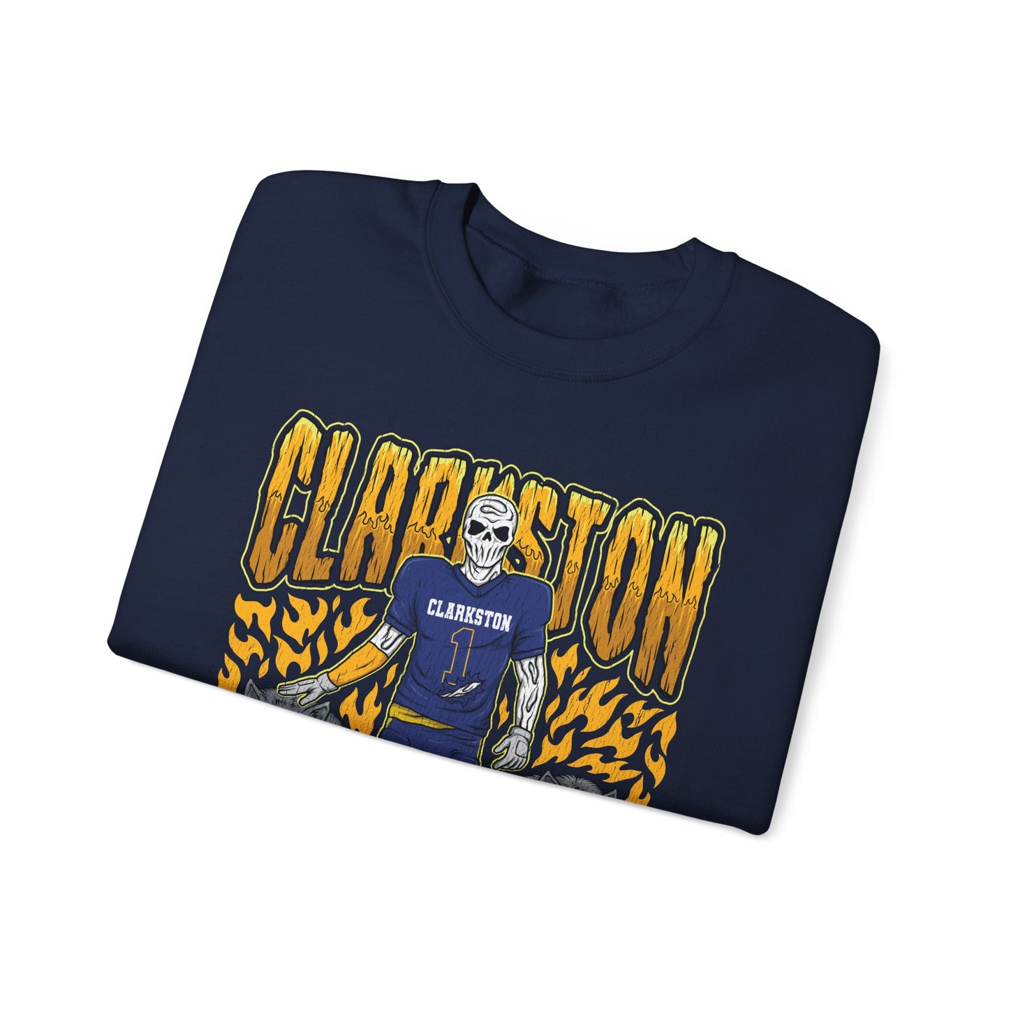 CLARKSTON FOOTBALL CREWNECK SWEATSHIRT