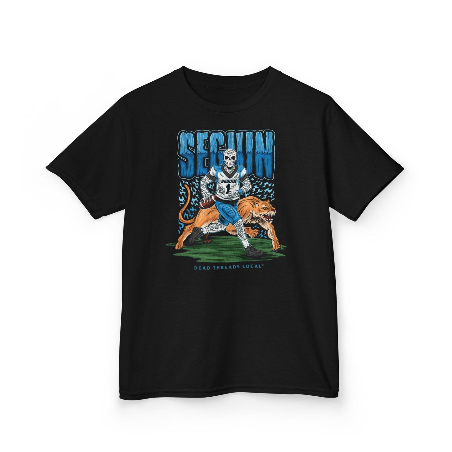 SEQUIN FOOTBALL KIDS SHIRT