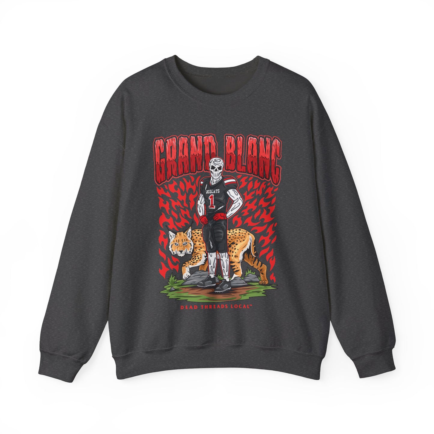 GRAND BLANC FOOTBALL CREWNECK SWEATSHIRT