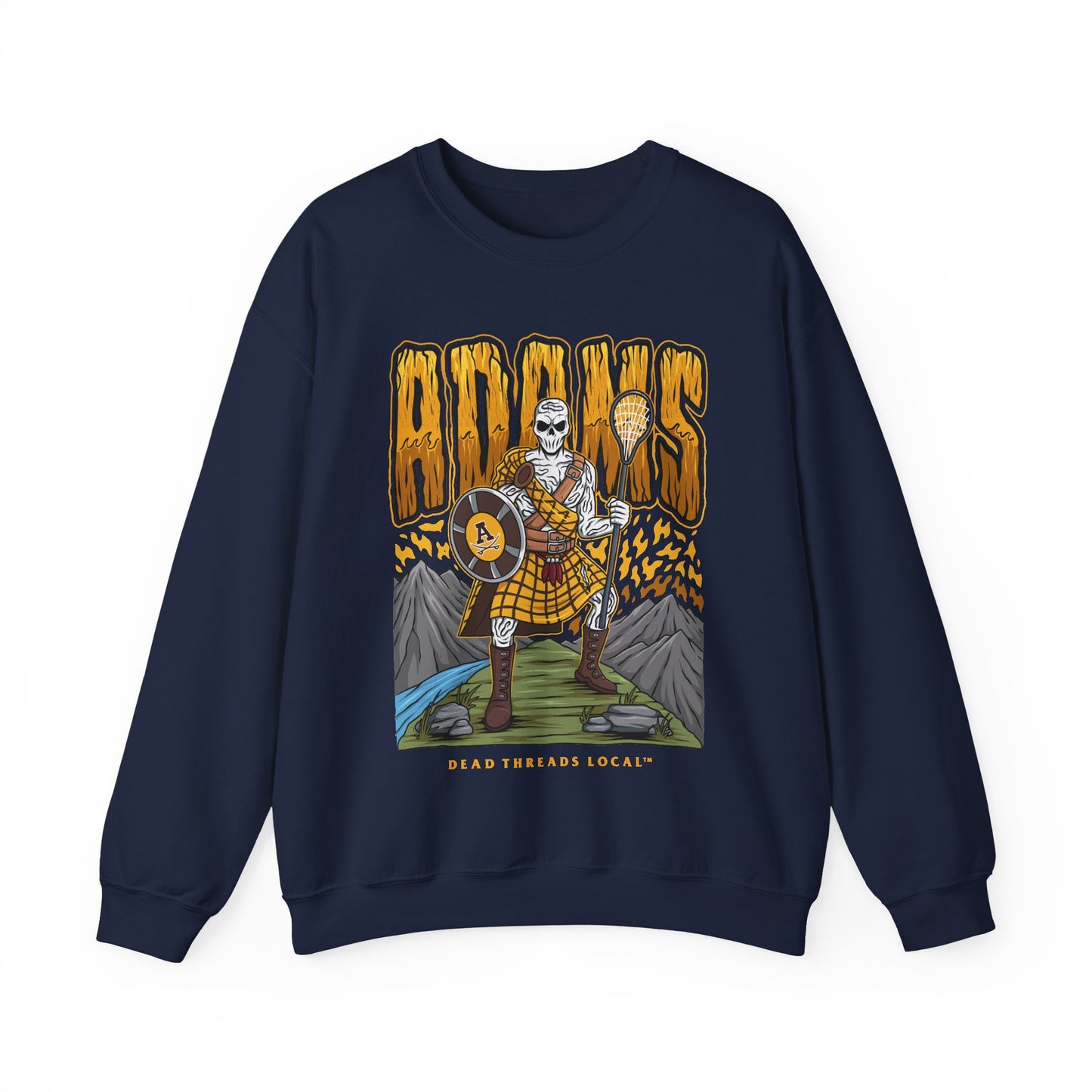 ADAMS LACROSSE CREWNECK SWEATSHIRT