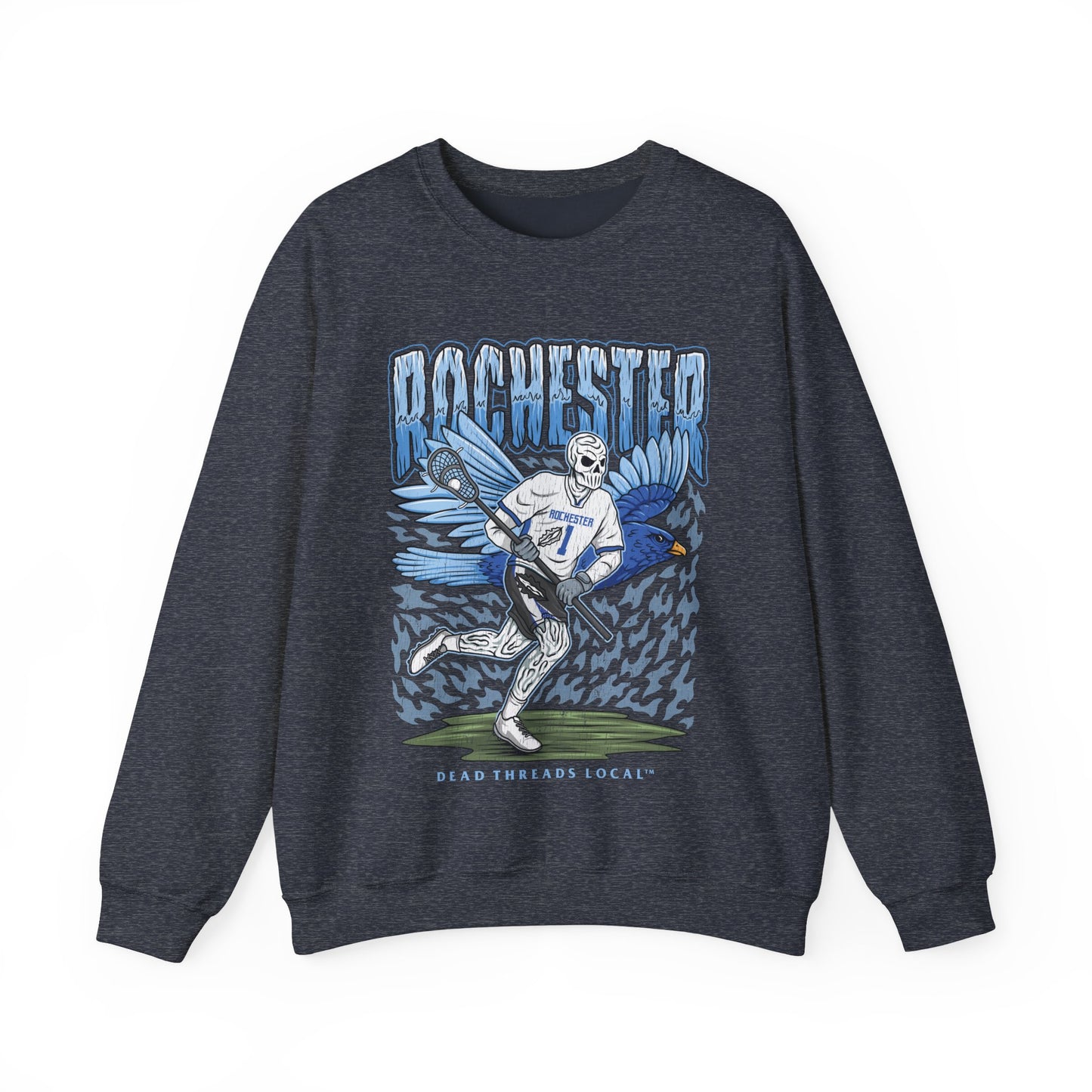ROCHESTER GIRLS LACROSSE CREWNECK SWEATSHIRT