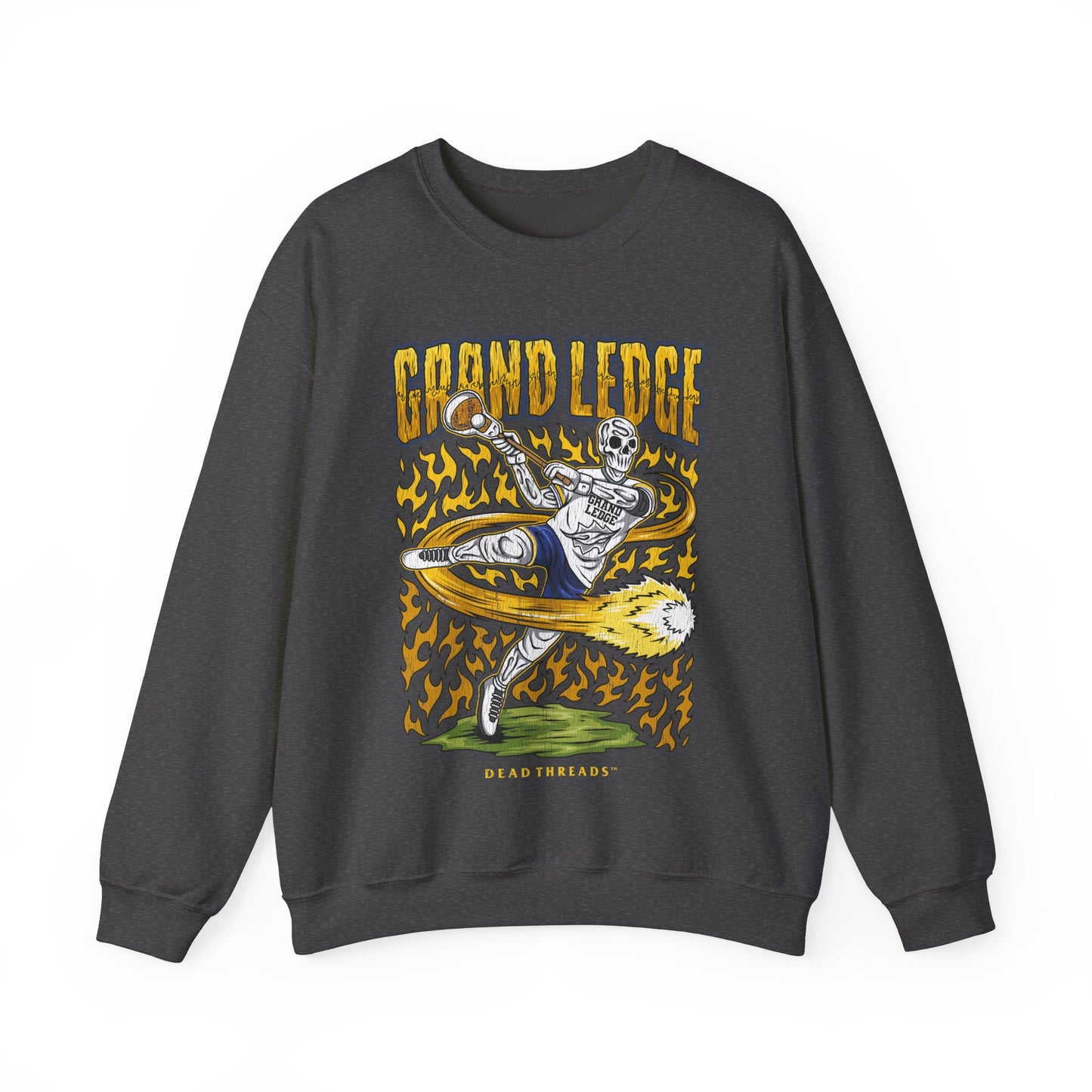 GRAND LEDGE LACROSSE CREWNECK SWEATSHIRT