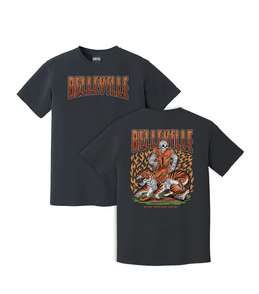 BELLEVILLE FOOTBALL 2 SIDED T-SHIRT