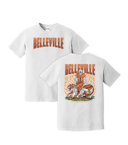 BELLEVILLE FOOTBALL 2 SIDED T-SHIRT