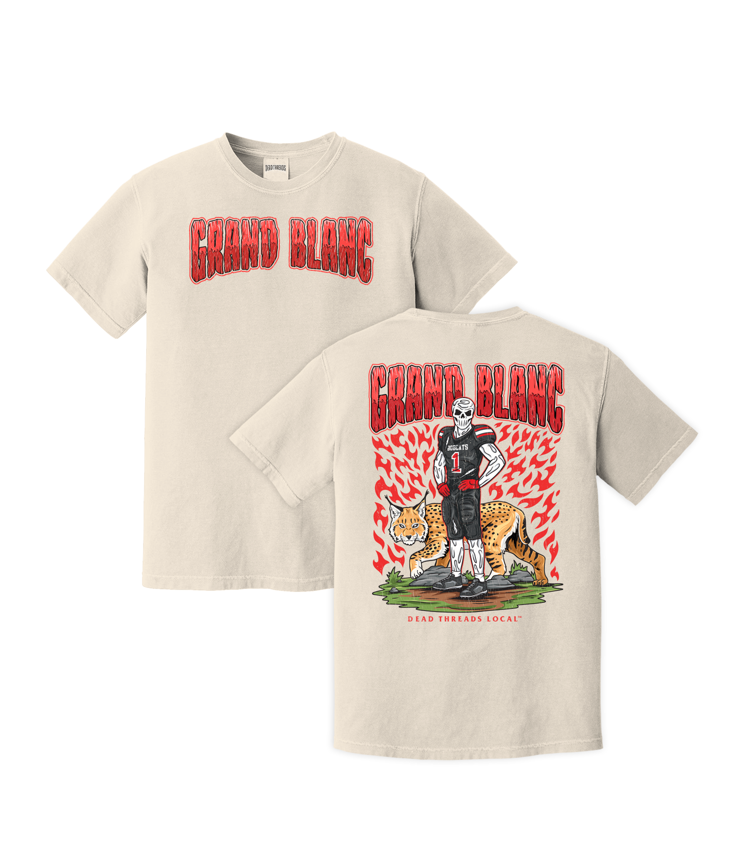 GRAND BLANC 2 SIDED T-SHIRT