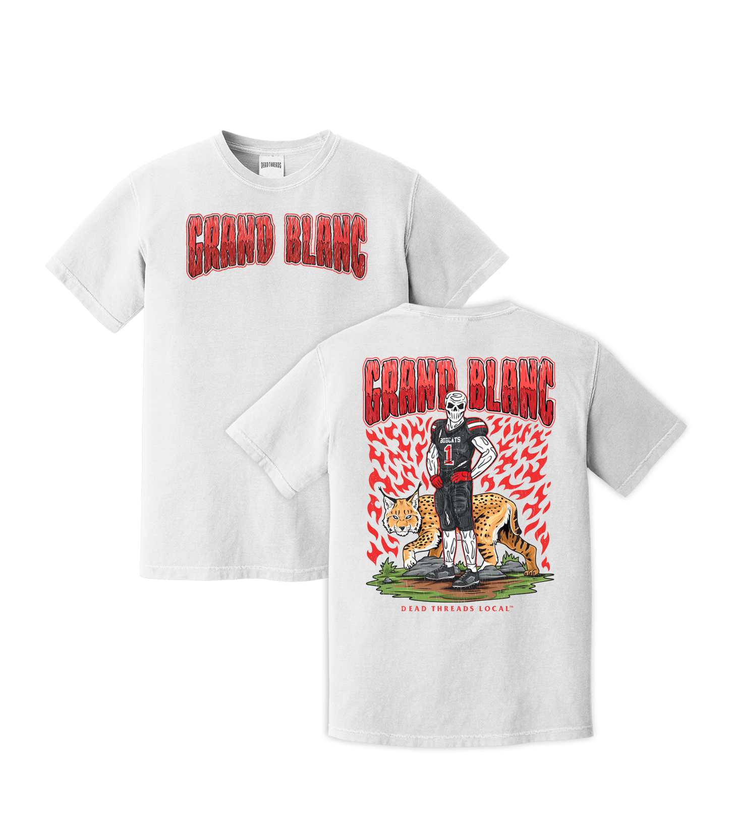 GRAND BLANC 2 SIDED T-SHIRT