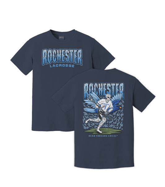 ROCHESTER GIRLS LACROSSE 2 SIDED T-SHIRT