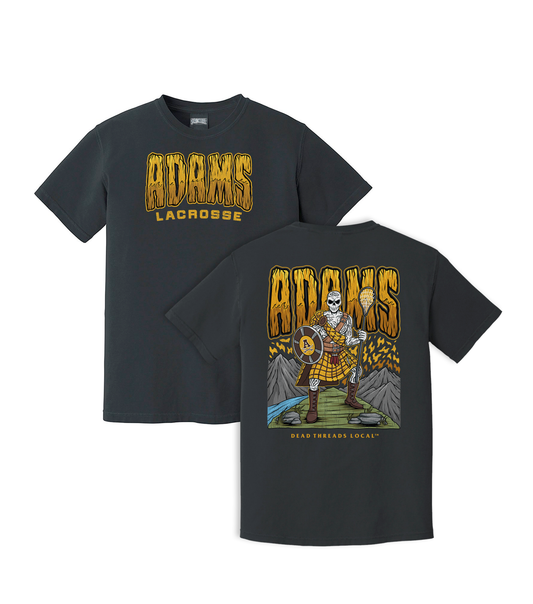 ADAMS LACROSSE 2 SIDED T-SHIRT