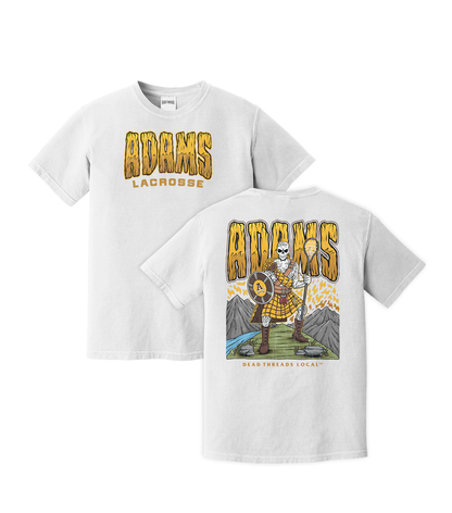 ADAMS LACROSSE 2 SIDED T-SHIRT