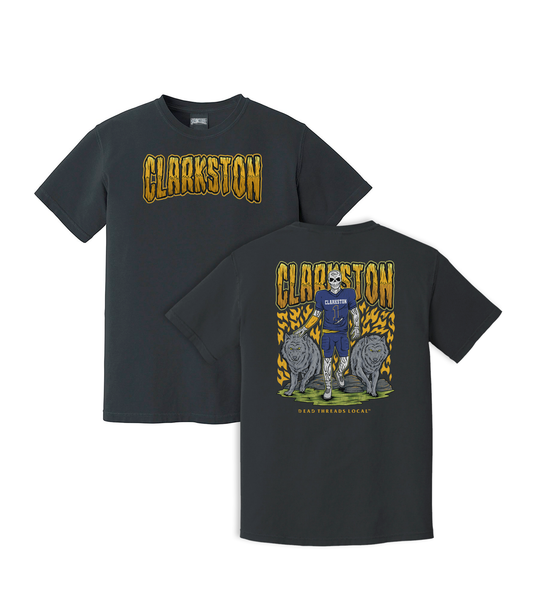 CLARKSTON FOOTBALL 2 SIDED T-SHIRT