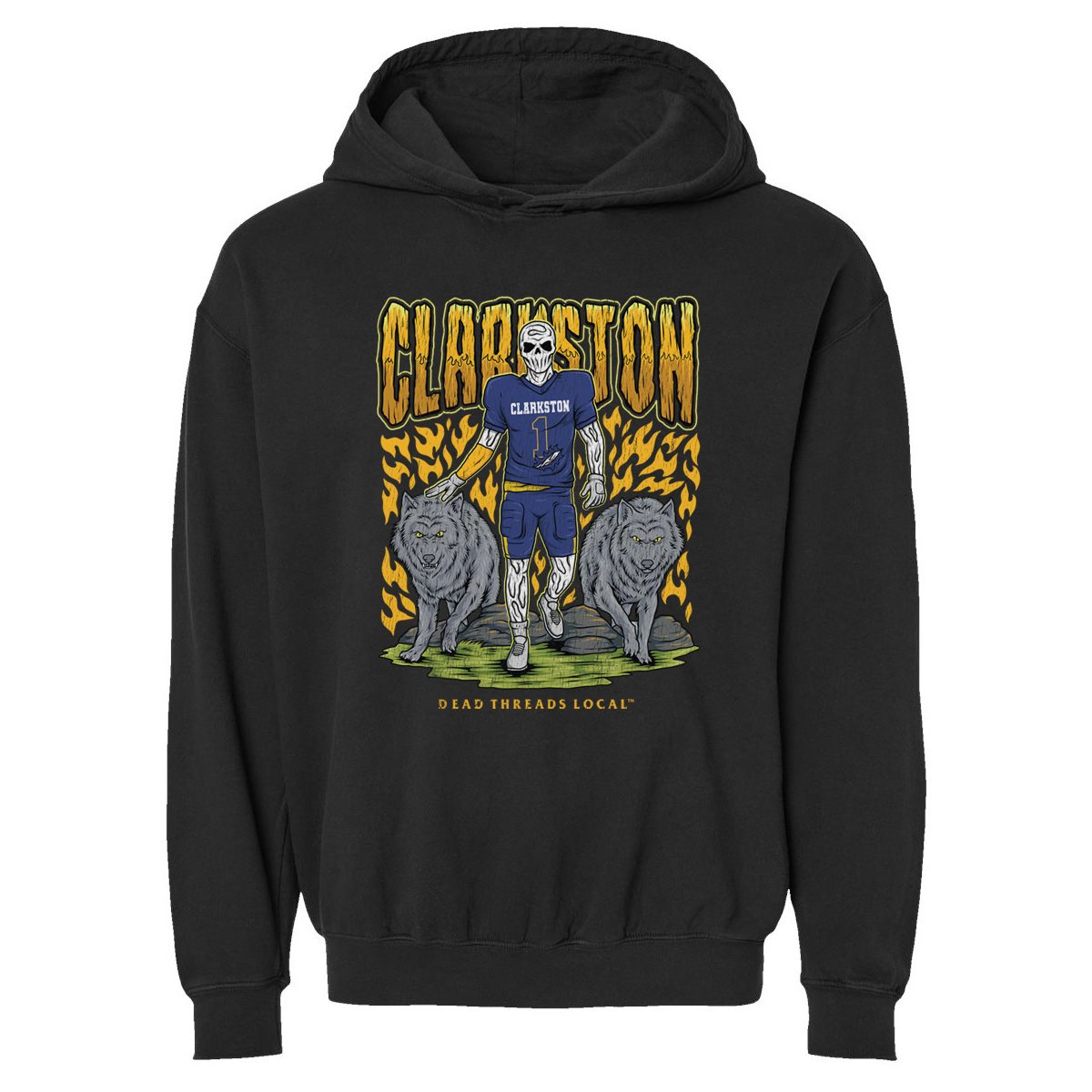 CLARKSTON FOOTBALL LIGHT HOODY