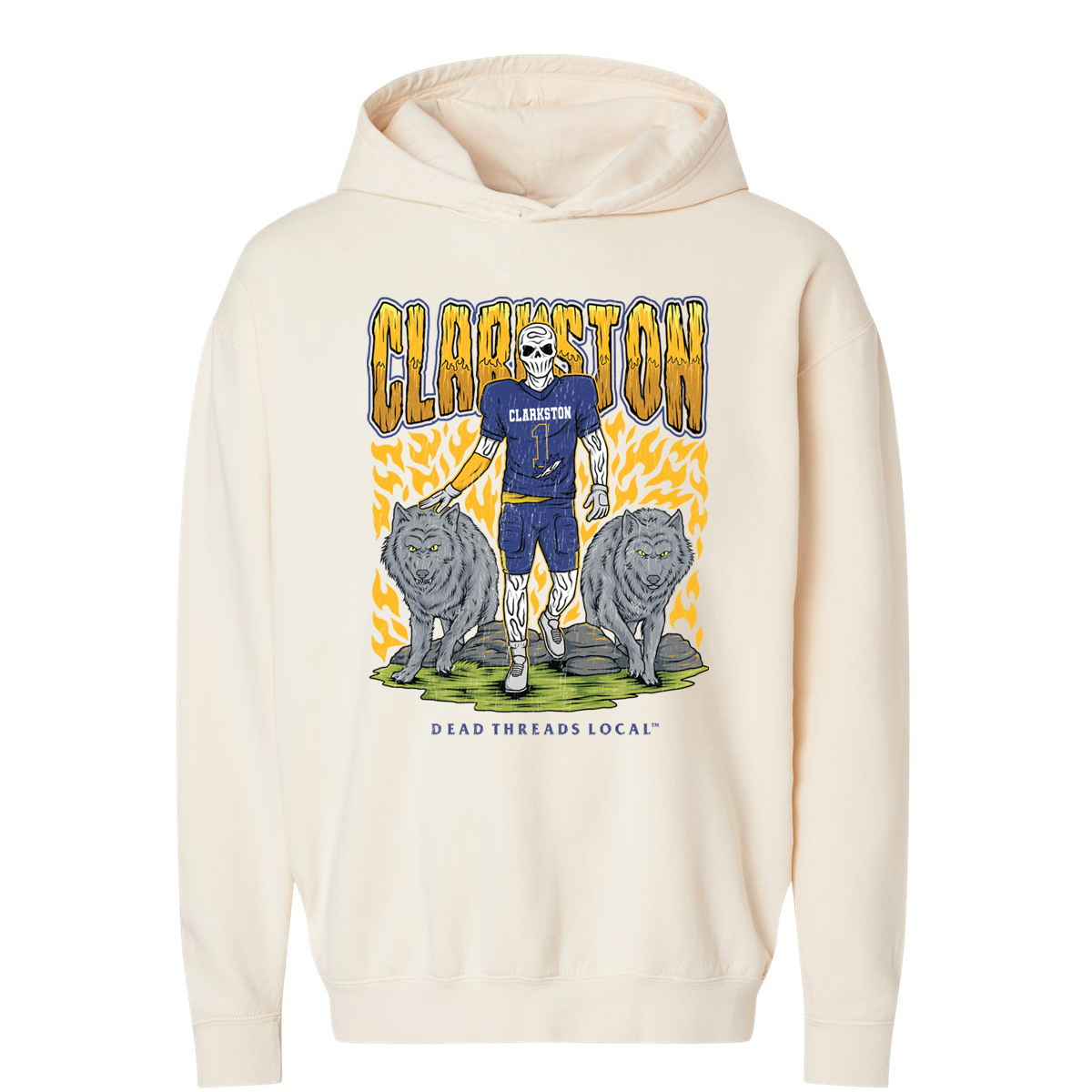 CLARKSTON FOOTBALL LIGHT HOODY