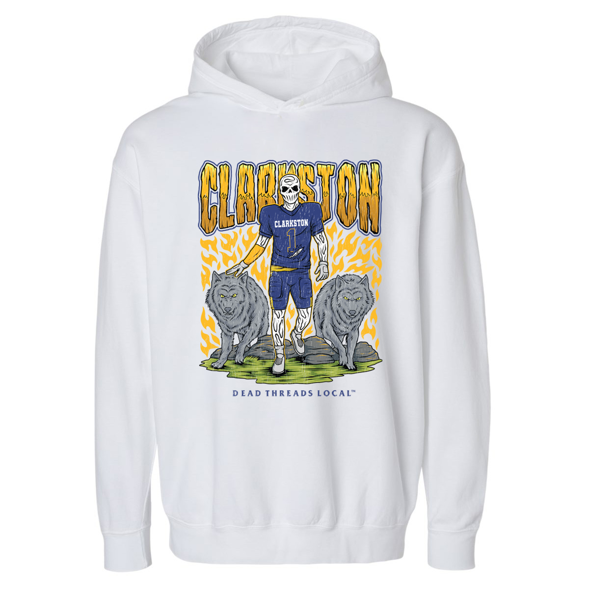 CLARKSTON FOOTBALL LIGHT HOODY