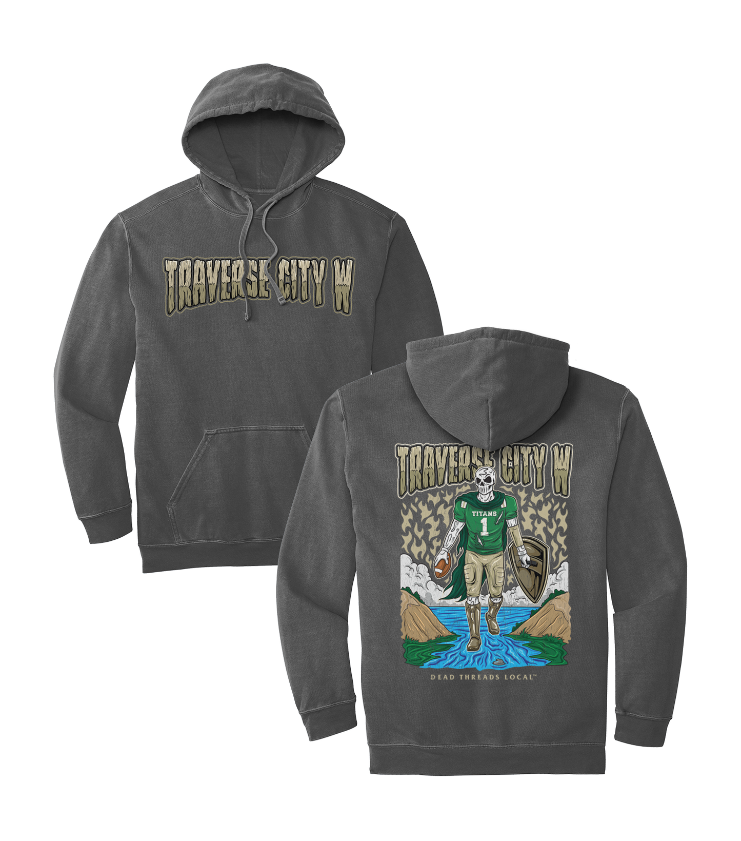 TRAVERSE CITY WEST FOOTBALL HOODIE