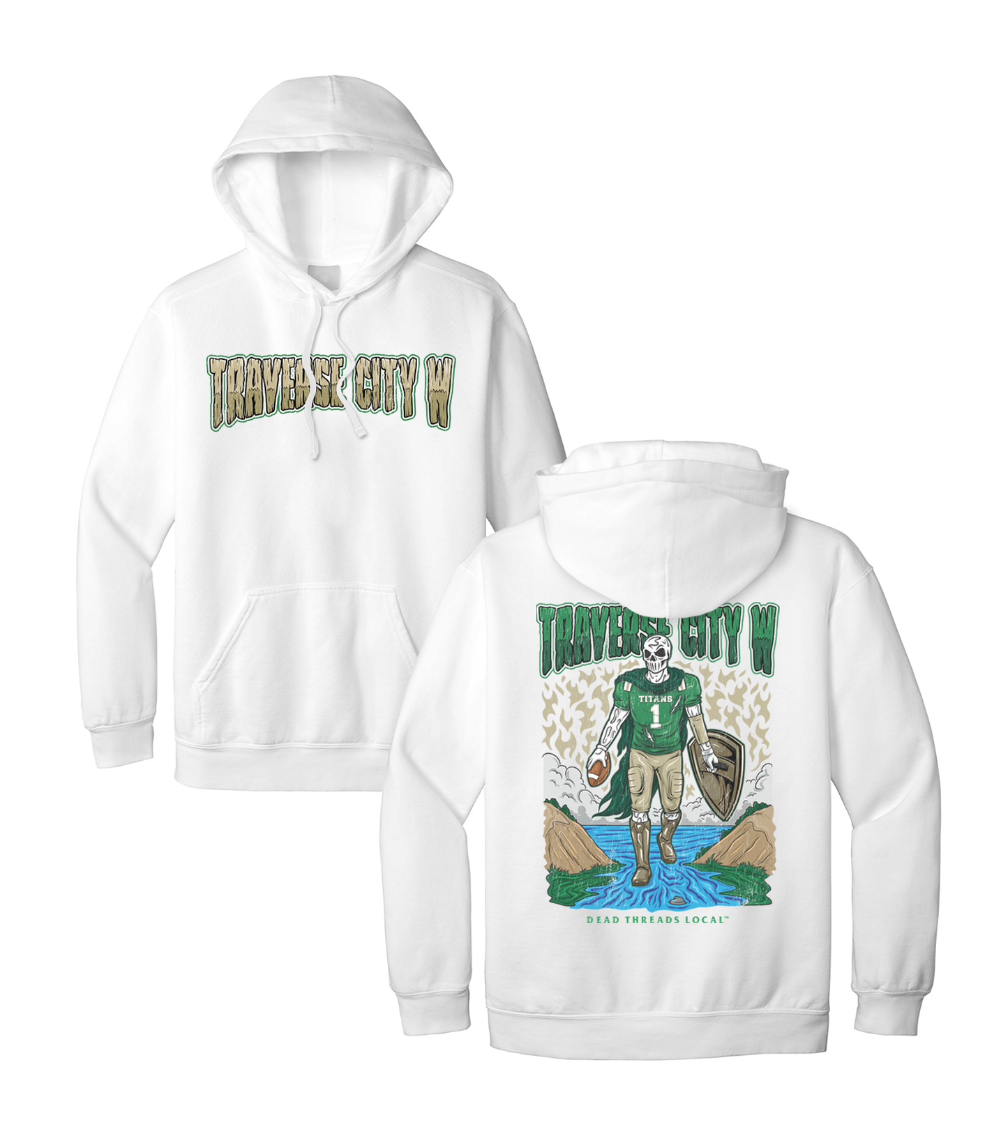 TRAVERSE CITY WEST FOOTBALL HOODIE